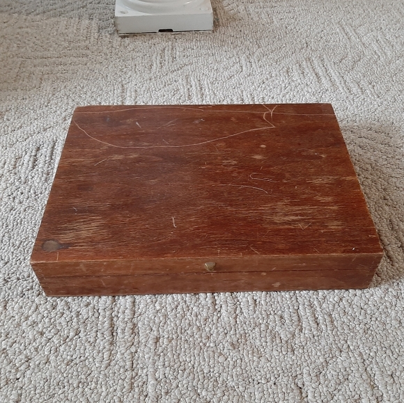 Vintage silverware chest and gold plated silverwar - Picture 3 of 4